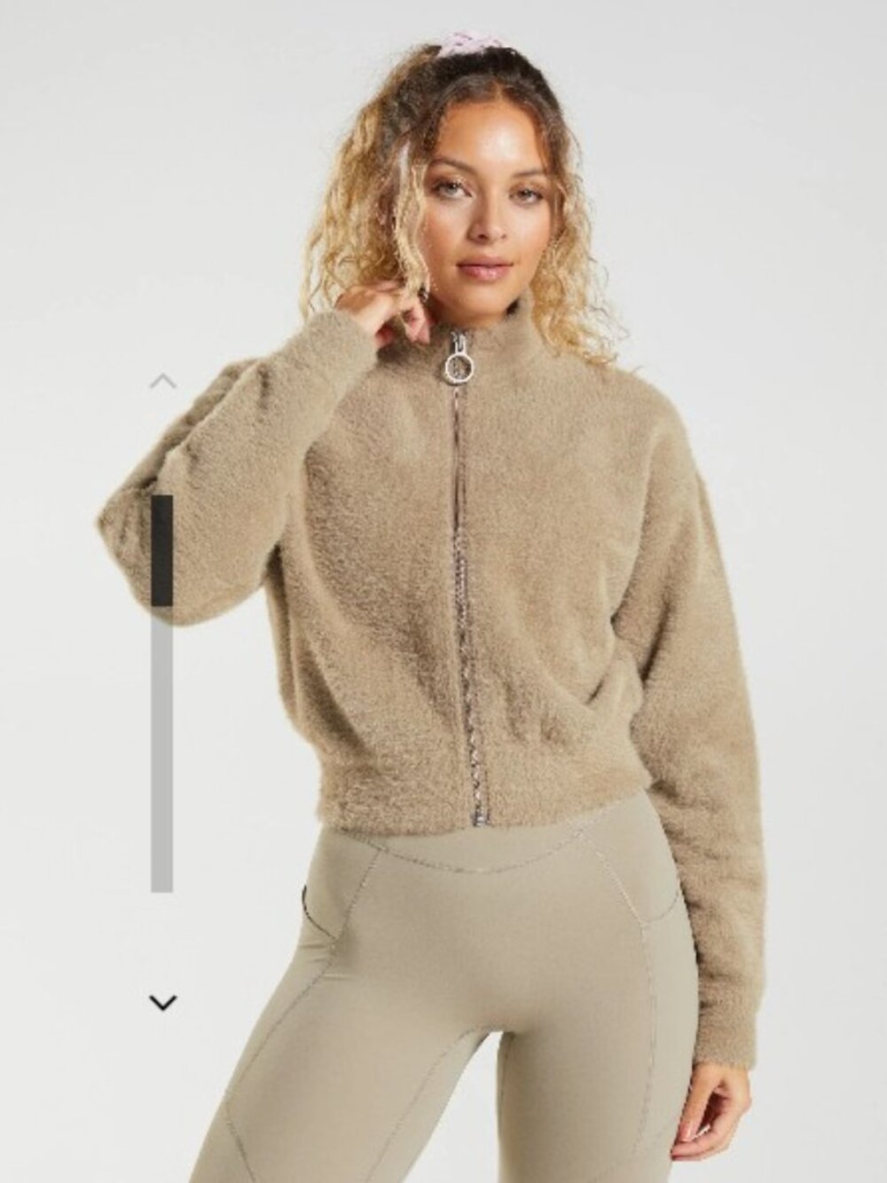 Gymshark x Whitney Eyelash Knit Jacket